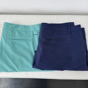 Custom Bundle of 2 Golf Pants 46x34 - Navy & Teal